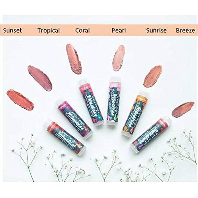 crazy rumors 'HIBISKISS' BREEZE SOOTHING LIP BALM STICK FOR DRY LIPS, 100% NATURAL AND VEGAN 4 G - Image 1